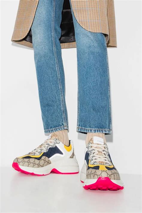 gucci sneakers outfits|exclusive Gucci sneakers.